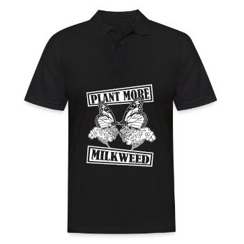 Hobby gardeners garden garden butterflies - Men's Polo Shirt - black - Front - Kai (181cm)