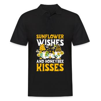 Hobby jardinier jardin abeilles mellifères jardin abeilles - Polo Homme - noir - Devant - Kai (181cm)