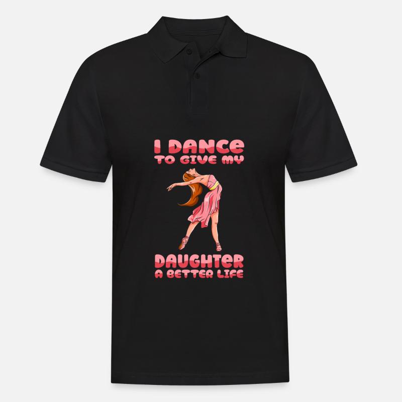 Maman Mère Mère Danse Mère - Polo Homme - noir