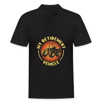 Hobbygärtner Garten Lustig Garten Opa - Männer Poloshirt - Schwarz - Vorne - Kai (181cm)