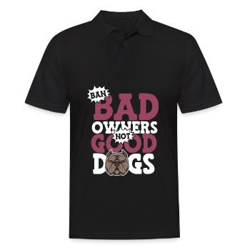Pitbull Pitbull Interdiction - Polo Homme - noir - Devant - Kai (181cm)