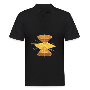 Physics Physique Calculations Quantum Physics - Men's Polo Shirt - black - Front - Kai (181cm)