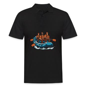 Rafting - Polo Homme - noir - Devant - Kai (181cm)