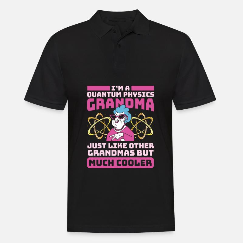 Physik Phyiker Quantenphysik - Männer Poloshirt - Schwarz