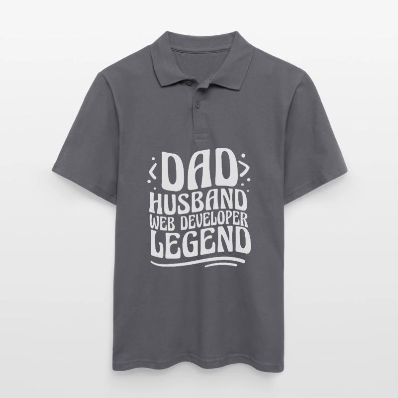 Web Developer Web Developer Men's Polo Shirt