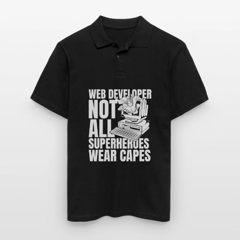 Web Developer Web Developer Men's Polo Shirt