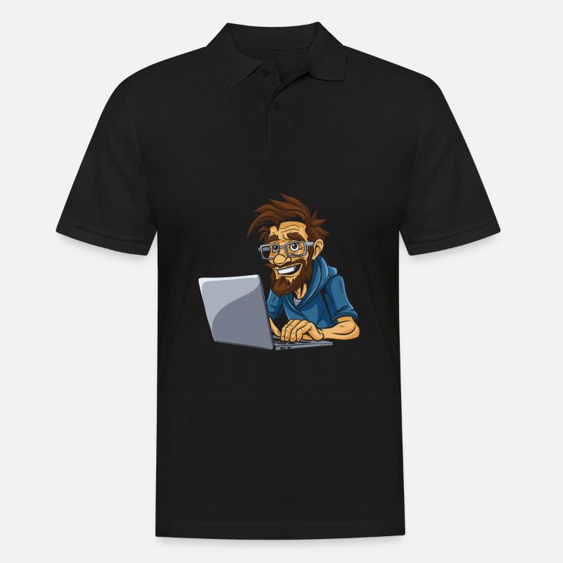 Data Science Data Analyst - Men's Polo Shirt - black