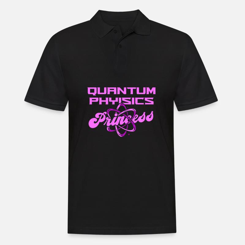 Physique Physiciens Physique quantique - Polo Homme - noir