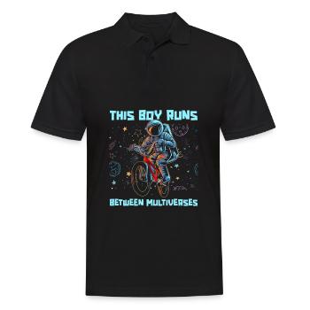 Physics Physicists Quantum Physics - Men's Polo Shirt - black - Front - Kai (181cm)