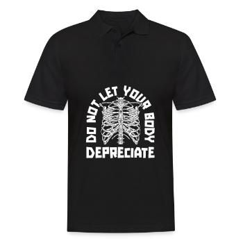 Comptable Conseiller fiscal Lustig - Polo Homme - noir - Devant - Kai (181cm)