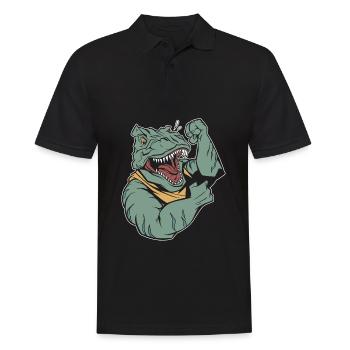 Trex T Rex Dino Cool - Polo Homme - noir - Devant - Kai (181cm)