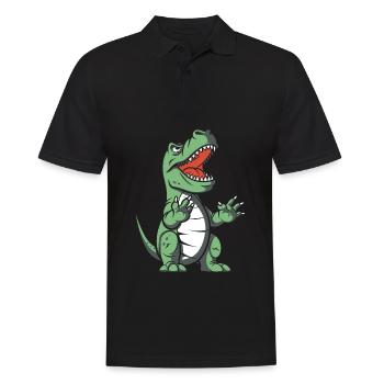 Trex T Rex Dino Cool - Polo Homme - noir - Devant - Kai (181cm)