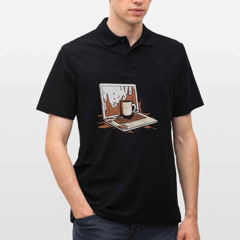 Developer, Coder, Programmer, Coffee Men's Polo Shirt
