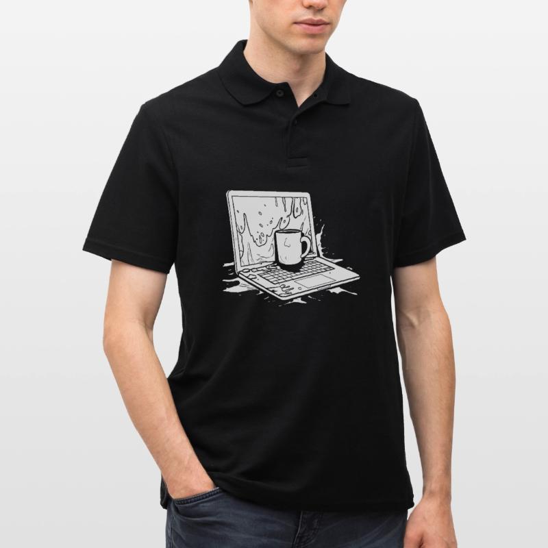Developer, Coder, Programmer, Coffee Men's Polo Shirt