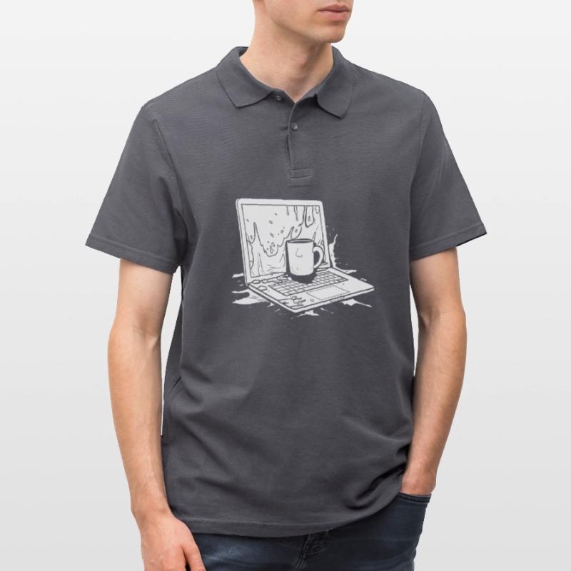 Developer, Coder, Programmer, Coffee Men's Polo Shirt