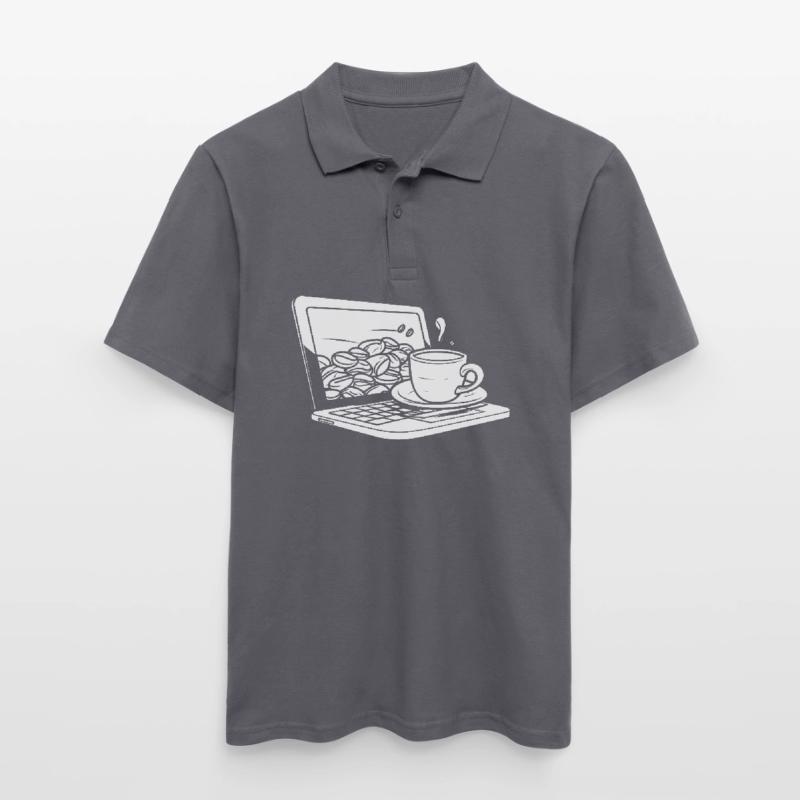 Developer, Coder, Programmer, Coffee Men's Polo Shirt