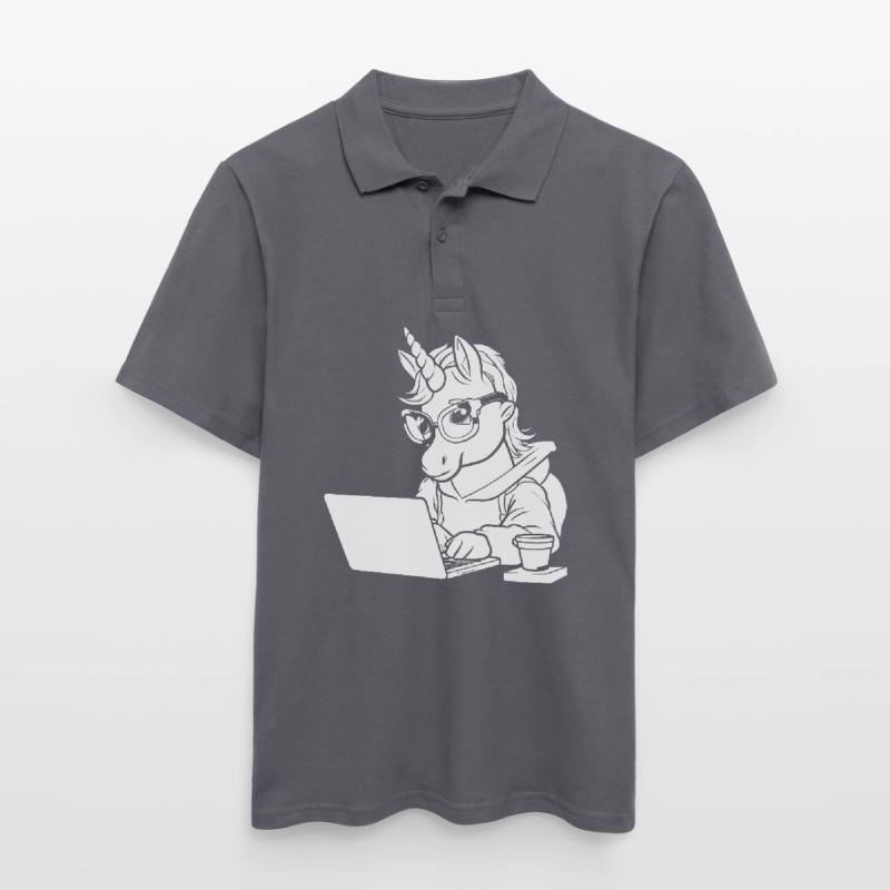 Developer, Coder, Programmer, Coffee Men's Polo Shirt