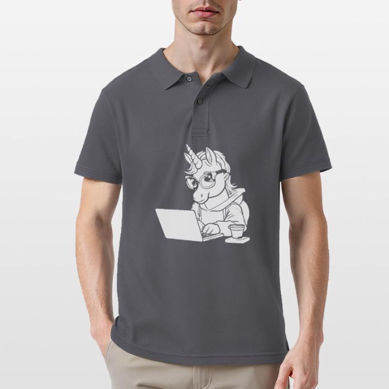 Developer, Coder, Programmer, Coffee Men's Polo Shirt