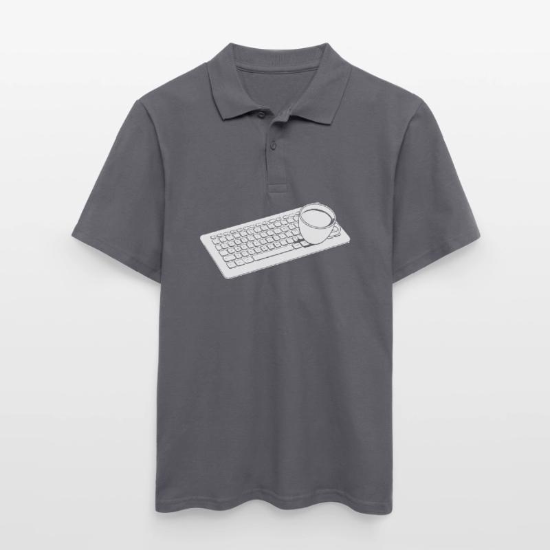Developer, Coder, Programmer, Coffee Men's Polo Shirt