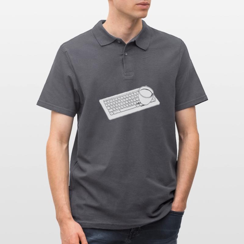 Developer, Coder, Programmer, Coffee Men's Polo Shirt
