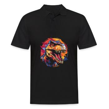 Trex T Rex Dino Cool - Polo Homme - noir - Devant - Kai (181cm)
