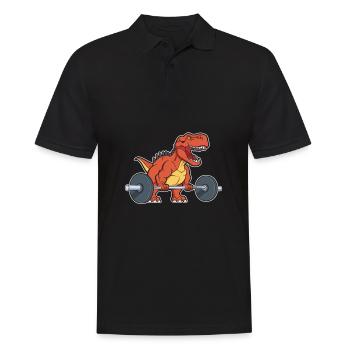 Trex T Rex Dino - Polo Homme - noir - Devant - Kai (181cm)