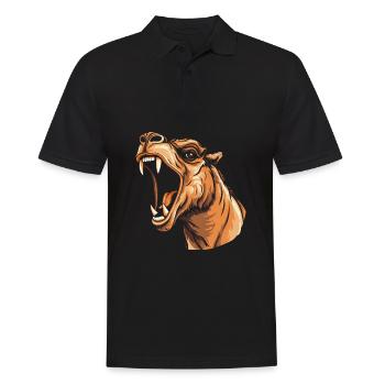 Camel Furious - Men's Polo Shirt - black - Front - Kai (181cm)