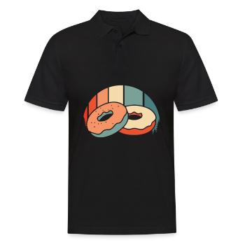 Beignet - Polo Homme - noir - Devant - Kai (181cm)