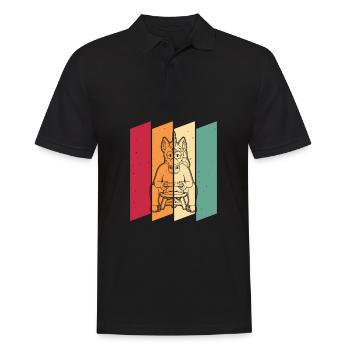 Gamer Gaming Gamer Unicorn - Männer Poloshirt - Schwarz - Vorne - Kai (181cm)