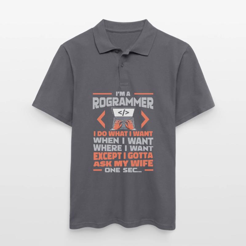 Developer, Coder, Programmer Men's Polo Shirt