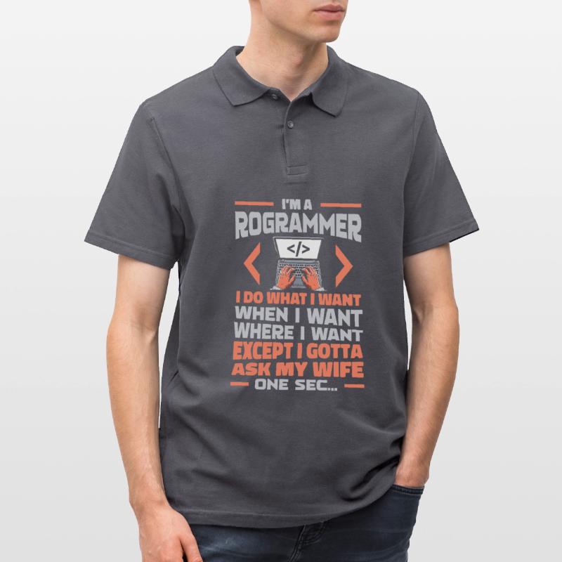Developer, Coder, Programmer Men's Polo Shirt