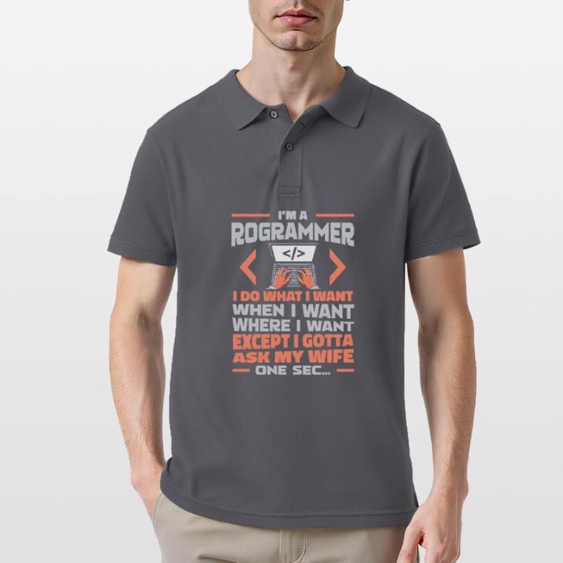 Developer, Coder, Programmer Men's Polo Shirt