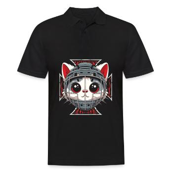 Masque de hockey sur glace Gardien de but Cats - Polo Homme - noir - Devant - Kai (181cm)