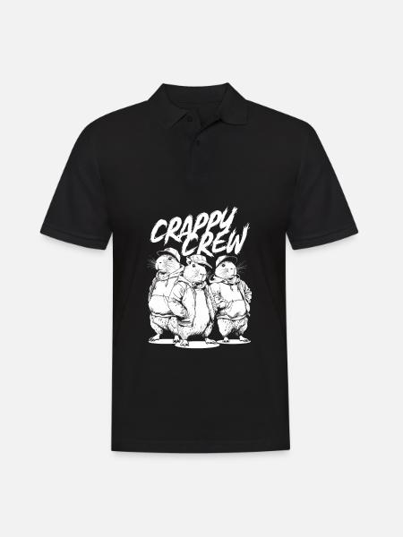 Capybara Wasserschwein - Men's Polo Shirt - black
