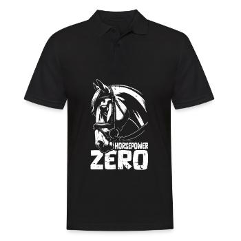 Sports équestres équestres à cheval - Polo Homme - noir - Devant - Kai (181cm)
