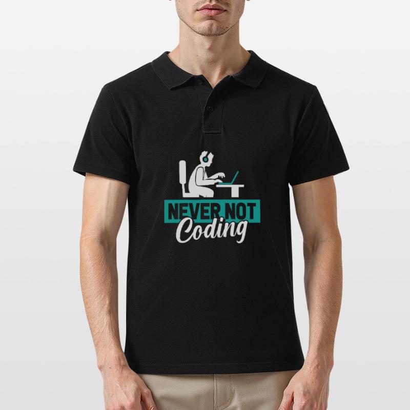 Développeur, Codeur, Programmeur Polo Homme