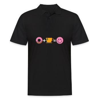 Doughnut - Men's Polo Shirt - black - Front - Kai (181cm)