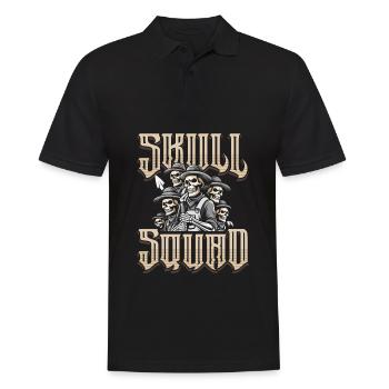 Farmer Farmer - Men's Polo Shirt - black - Front - Kai (181cm)