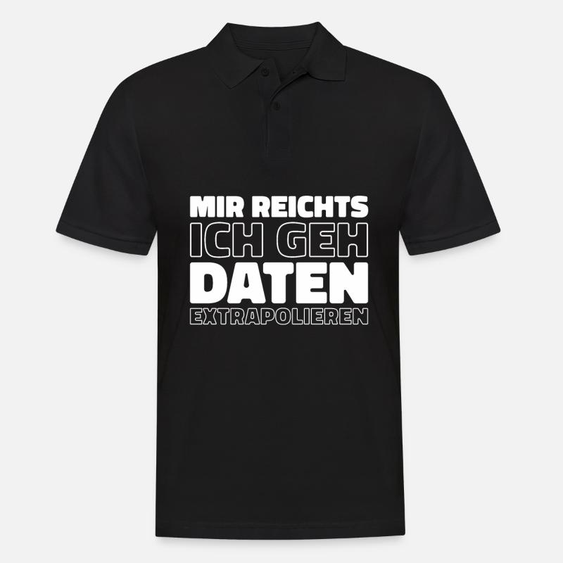 Data Science Data Analyst - Männer Poloshirt - Schwarz