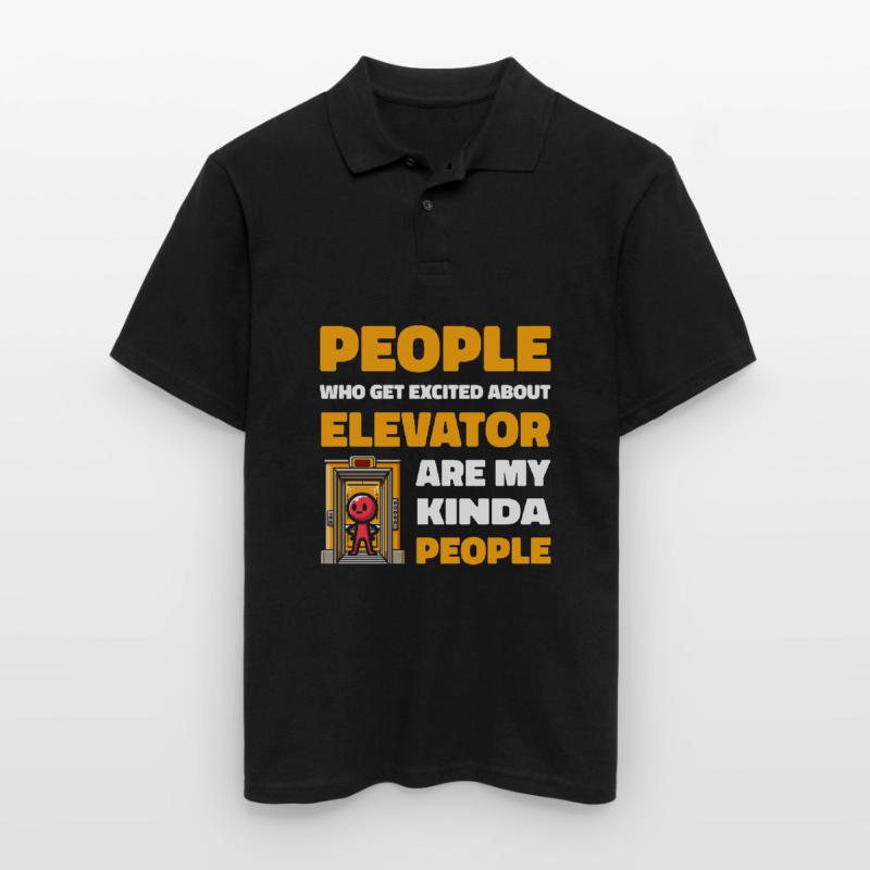 Elevator Elevator Men's Polo Shirt