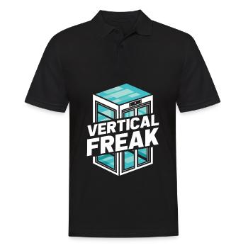 Elevator Elevator - Men's Polo Shirt - black - Front - Kai (181cm)