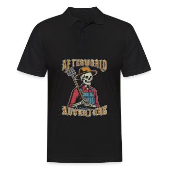 Farmer Farmer Afterworld Adventure - Polo Homme - noir - Devant - Kai (181cm)