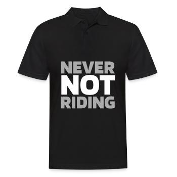 Jet Ski - Männer Poloshirt - Schwarz - Vorne - Kai (181cm)