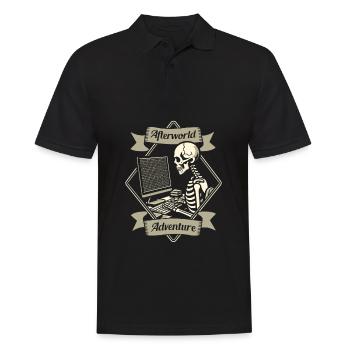 Développeur Codeur Programmeur - Polo Homme - noir - Devant - Kai (181cm)