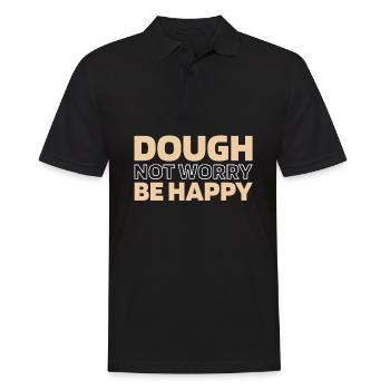 Sauerteig Brot - Männer Poloshirt - Schwarz - Vorne - Kai (181cm)