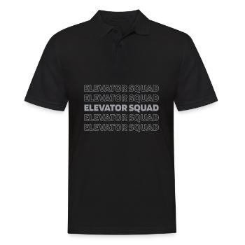Elevator Elevator - Men's Polo Shirt - black - Front - Kai (181cm)