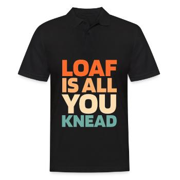 Pain au levain - Polo Homme - noir - Devant - Kai (181cm)