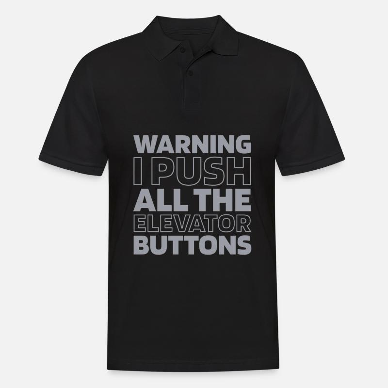 Elevator Elevator - Men's Polo Shirt - black