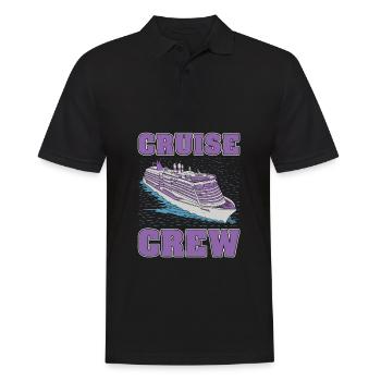 Cruise - Men's Polo Shirt - black - Front - Kai (181cm)