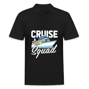Cruise - Men's Polo Shirt - black - Front - Kai (181cm)